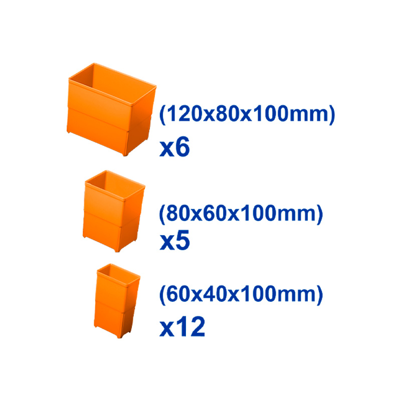 50245 ORGANIZADOR DE PLASTICO WADFOW 2